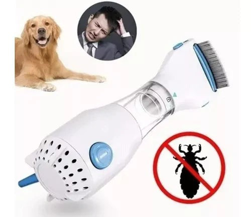 Cepillo aspirador antipiojos seguro para toda la familia