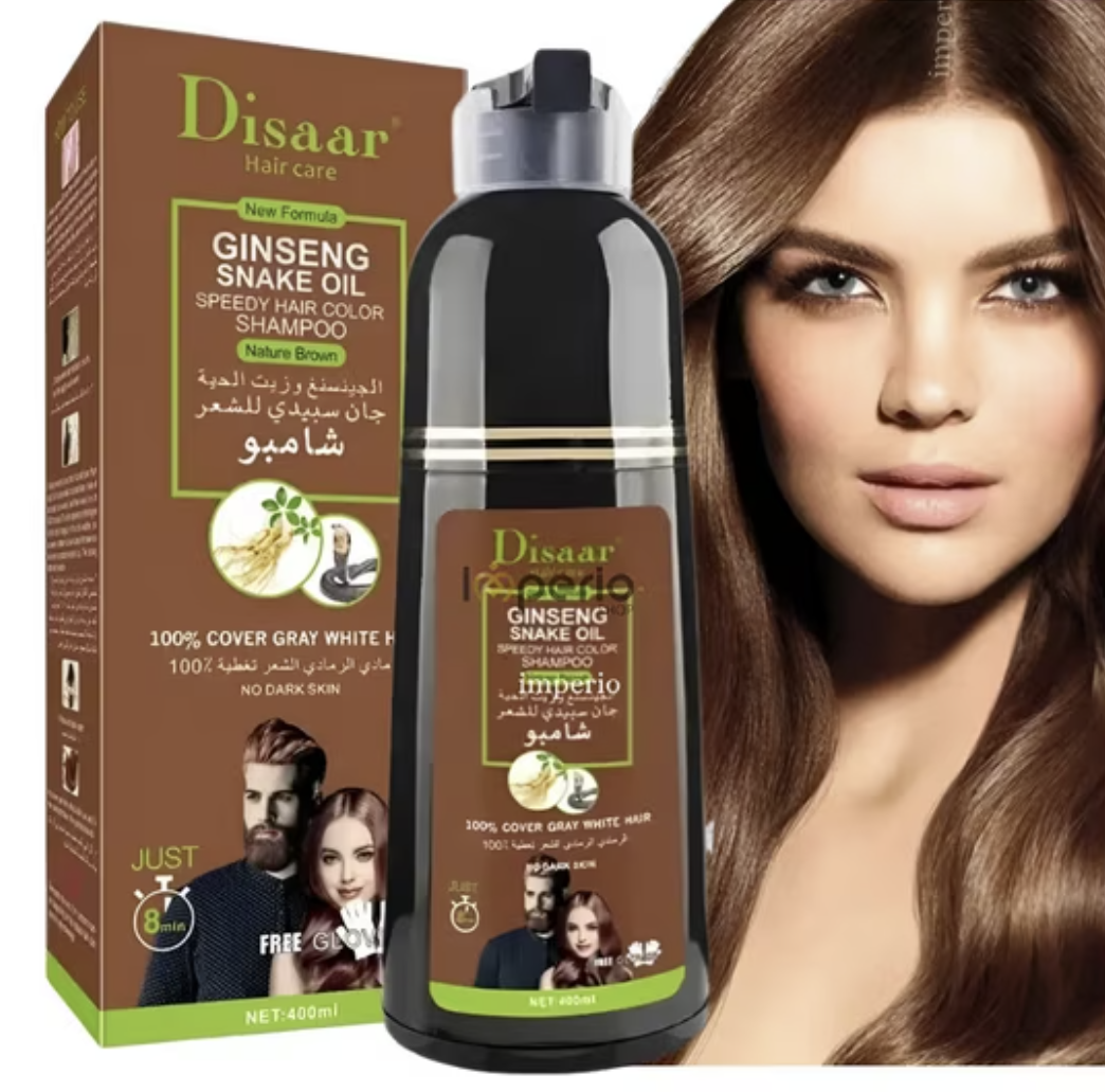 DisaarCanaFree Max™ Shampoo Inteligente para Cubrir Canas Sin Complicaciones
