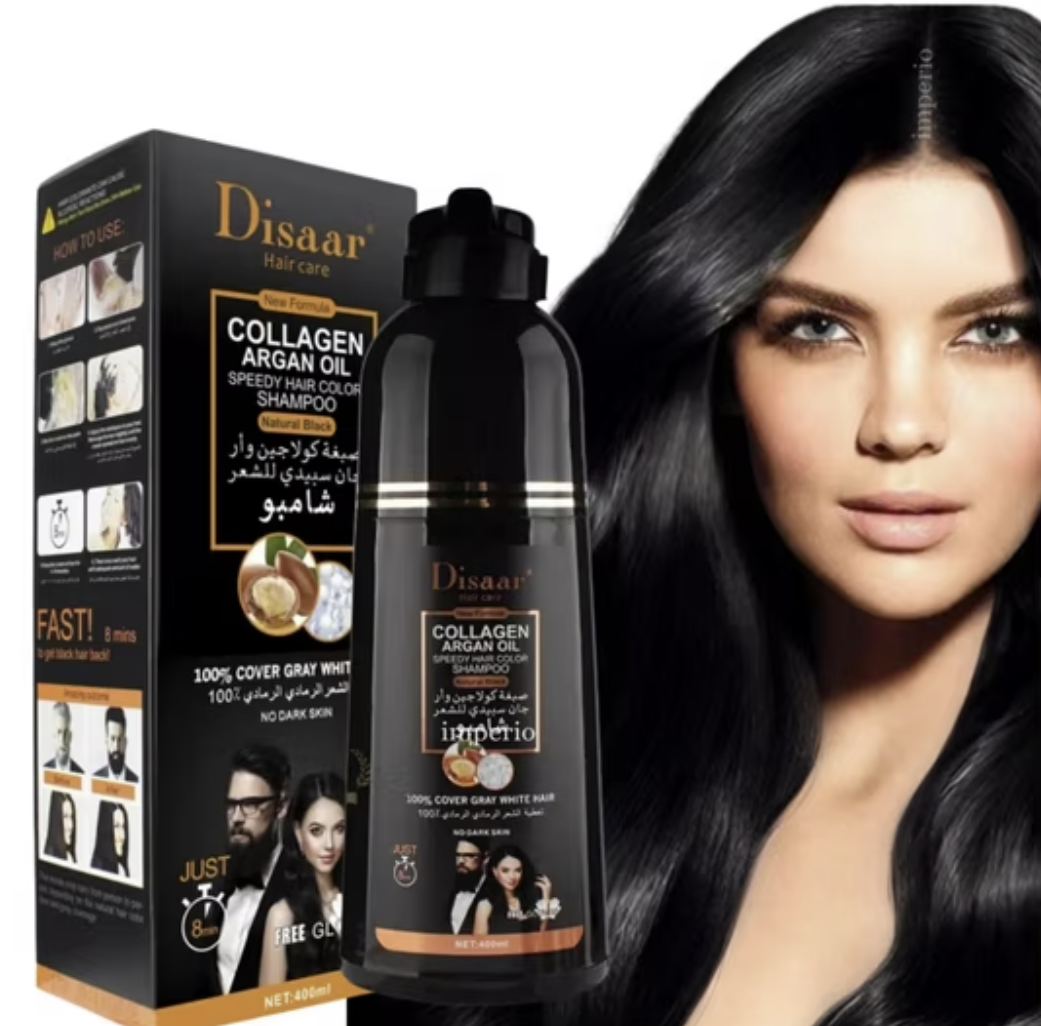 DisaarCanaFree Max™ Shampoo Inteligente para Cubrir Canas Sin Complicaciones
