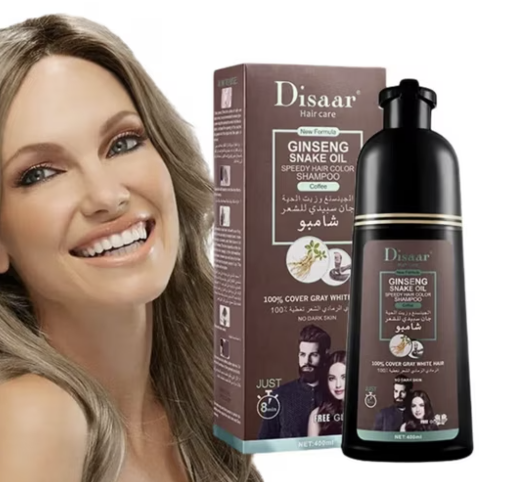 DisaarCanaFree Max™ Shampoo Inteligente para Cubrir Canas Sin Complicaciones