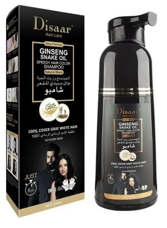 DisaarCanaFree Max™ Shampoo Inteligente para Cubrir Canas Sin Complicaciones