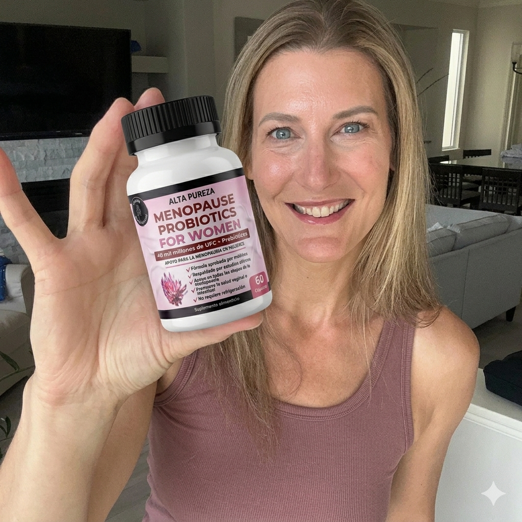 Menopause Probiotics™   Dile Adiós Bochornos y Molestias con Tu Aliado en la Menopausia