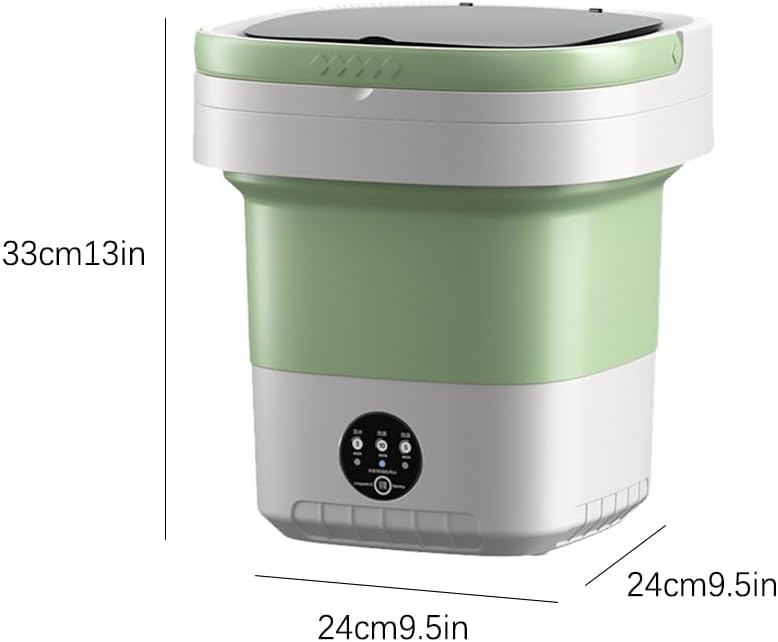 Mini Lavadora Plegable Ideal Para Viajes y Espacios Pequeños