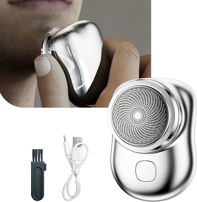 Lleva tu afeitado contigo, mini afeitadora compacta recargable