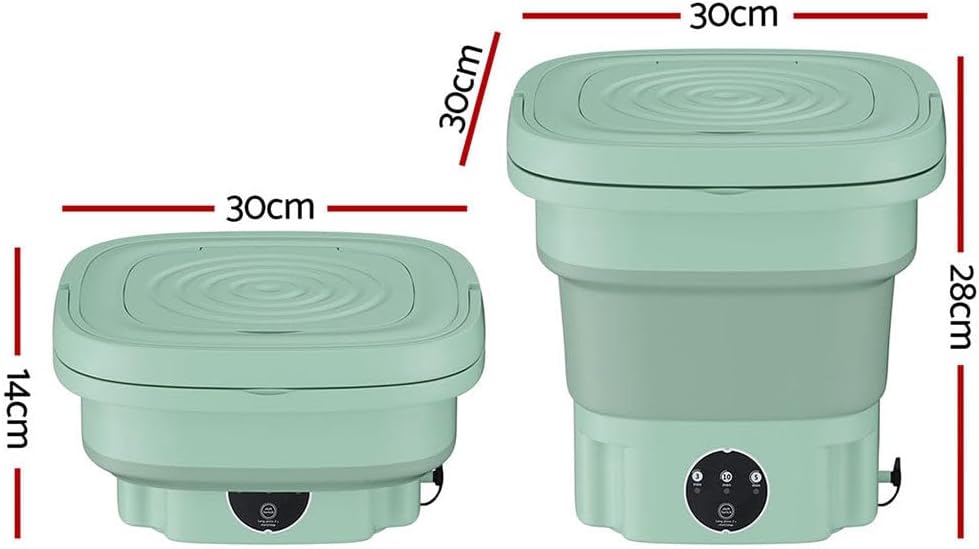 Mini Lavadora Plegable Ideal Para Viajes y Espacios Pequeños