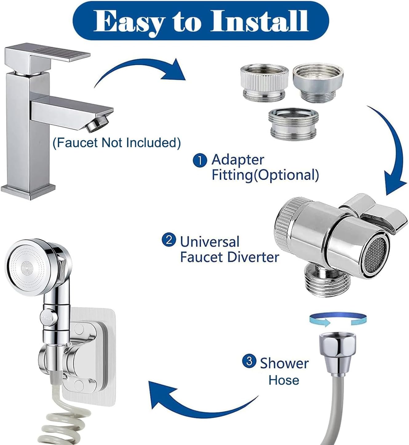 Convierte tu Lavamanos en Ducha con Filtro