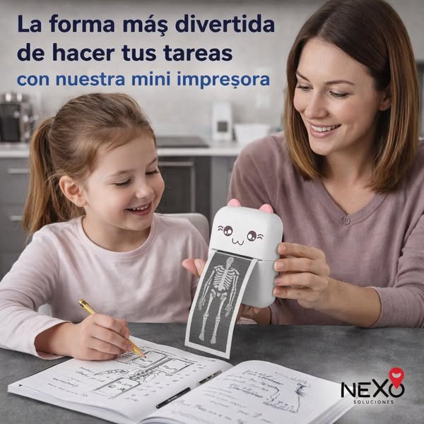 MiniPrint Pro™ La Impresora Bluetooth que Imprime Tus Ideas al Instante.
