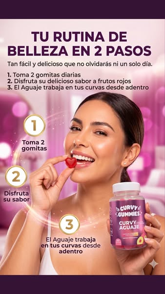 Curvy Gummies: Tu aliado para curvas más definidas