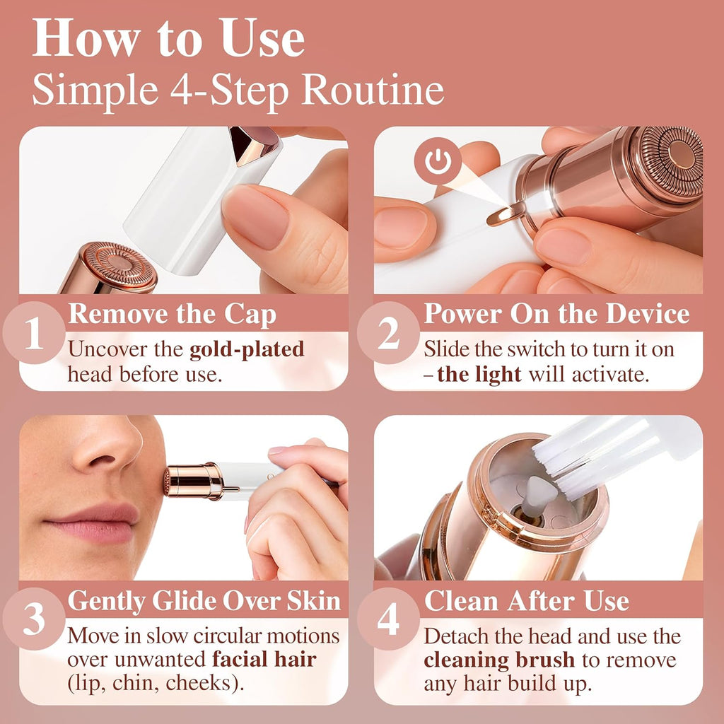 Depiladora Mujer Portátil – Adiós Vello, Hola Confianza