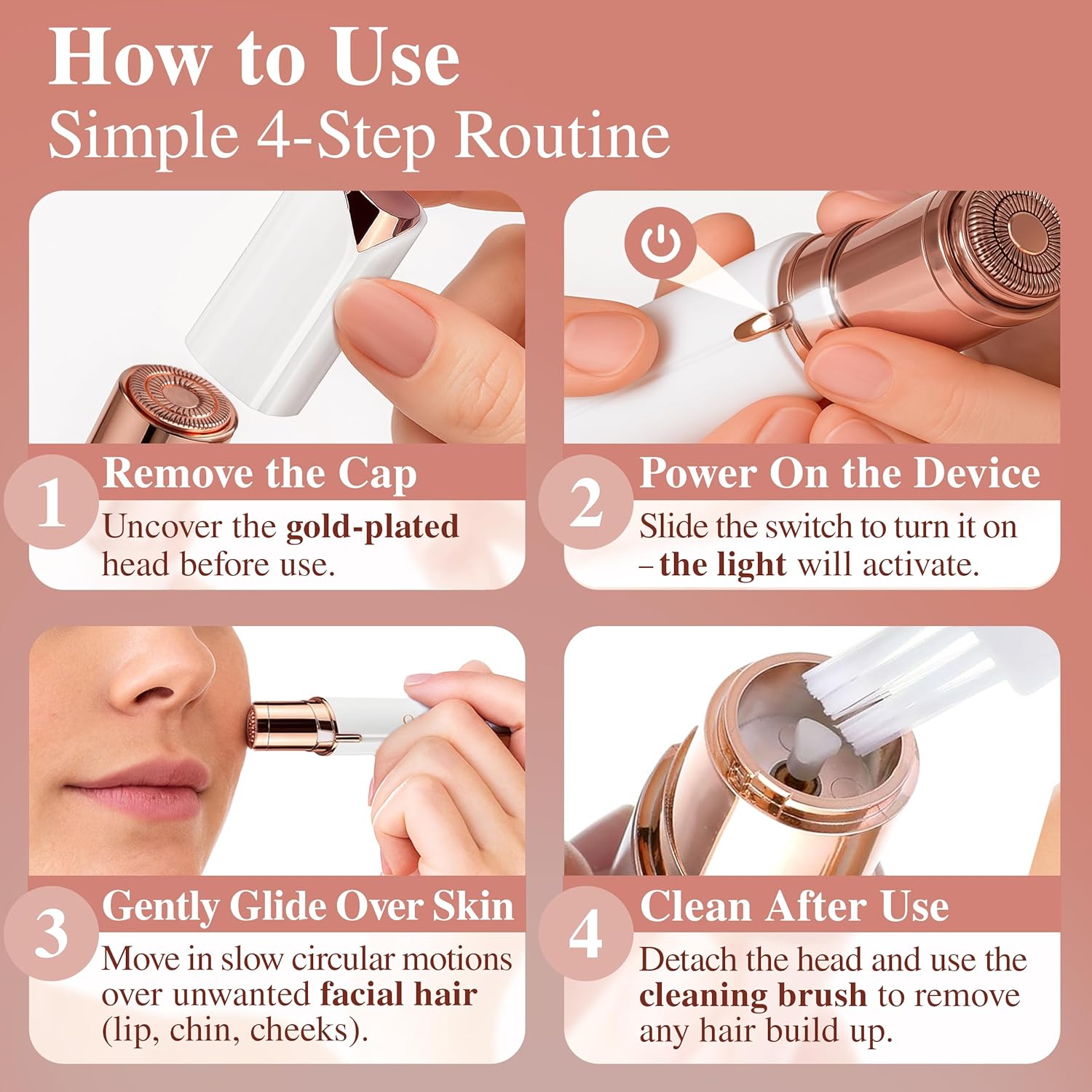 Depiladora Mujer Portátil – Adiós Vello, Hola Confianza