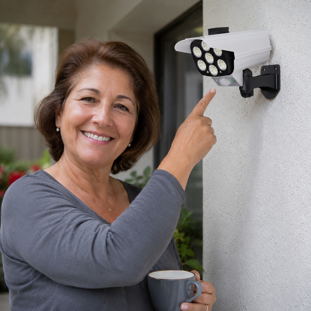 SolarVision™ Tu Hogar Seguro con Pack 3 Focos Solares Inteligentes