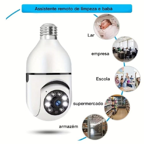 Cámara Panorámica WiFi 360 grados: Cuida tu hogar fácilmente