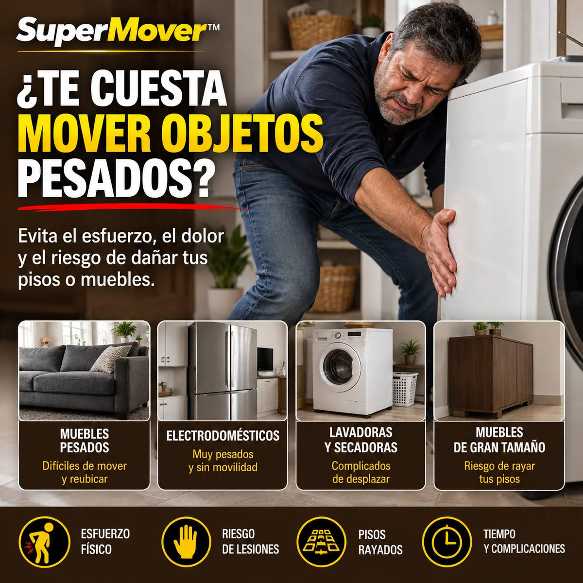 SuperMover™ – La Forma Inteligente de Mover Objetos Pesados