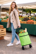 Tu bolso de compras plegable que se convierte en carrito
