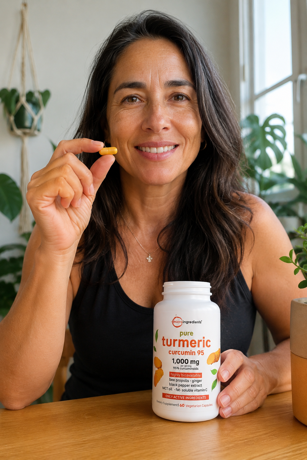 TurmericCurcumin™ Apoyo Natural para Articulaciones y Movilidad para tu Bienestar Diario. ( 60 Cápsulas )