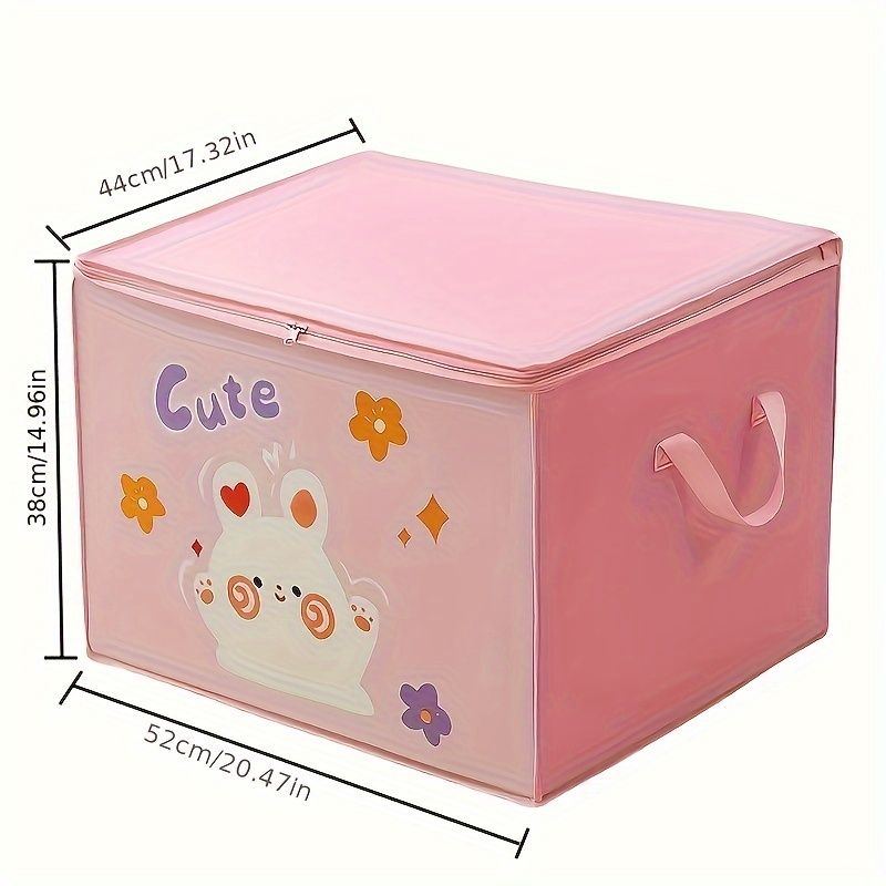 Caja infantil plegable para un dormitorio siempre ordenado