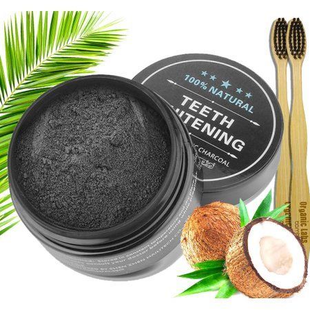 Polvo Carbón Blanqueador Dientes