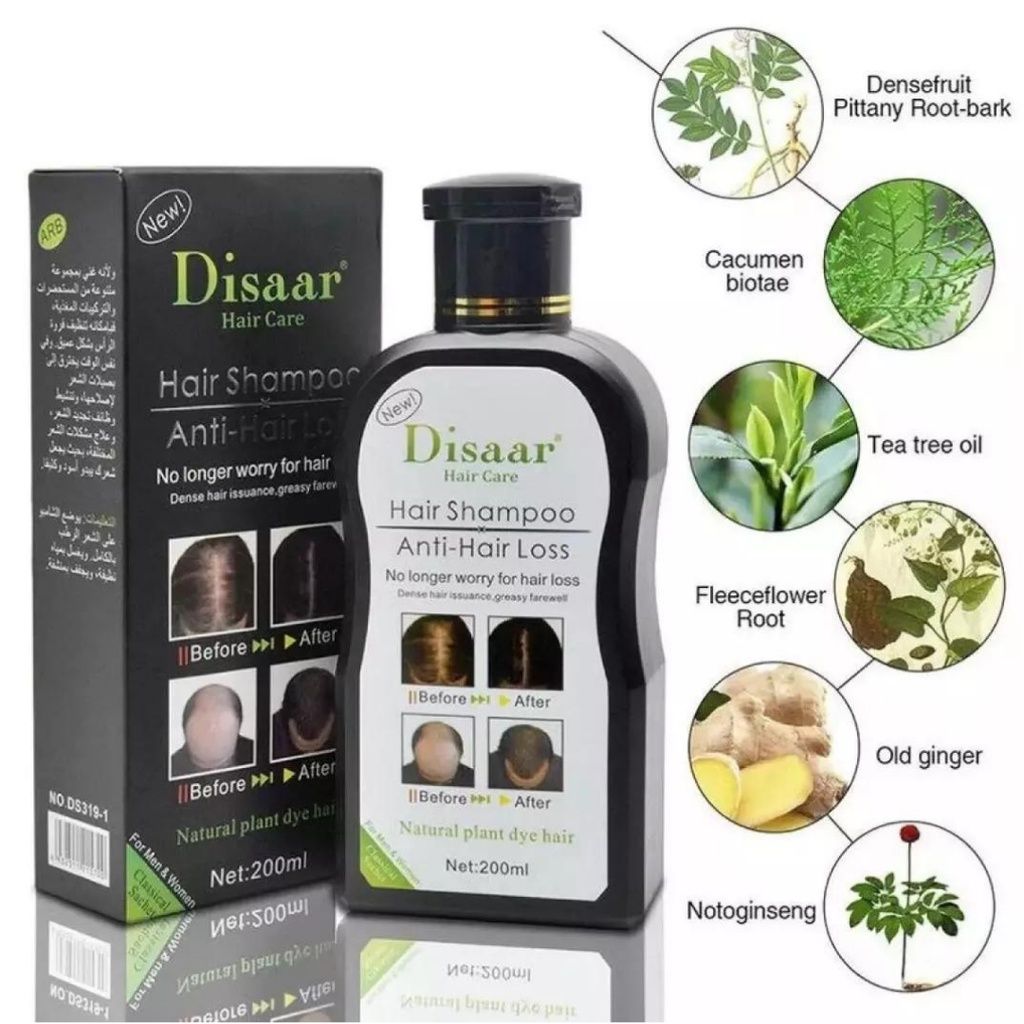 Anti-Caída Shampoo DisaarPro™ Crecimiento Visible y reparación Desde la Primera Lavada