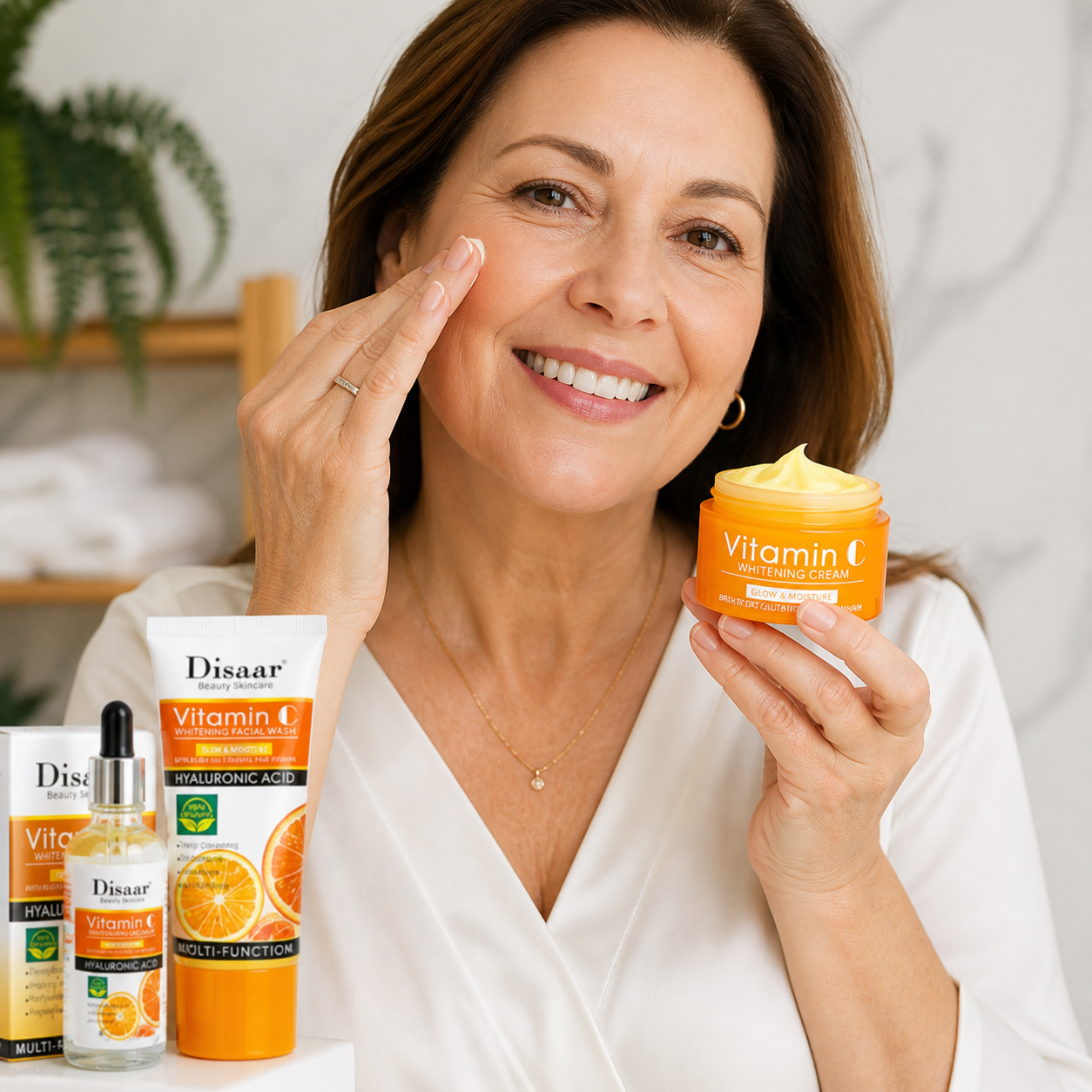 Piel Radiante con Set Vitamina C Disaar 5 Piezas